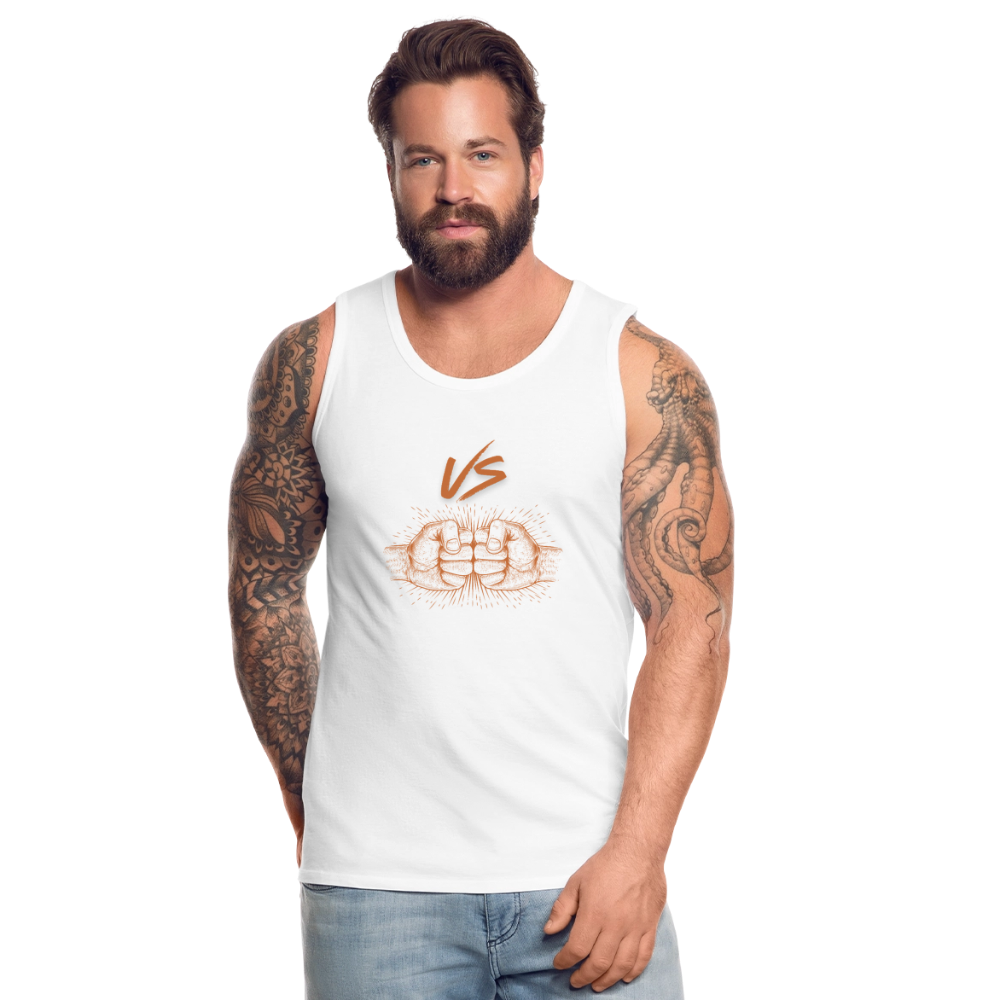 Männer Premium Tank Top - Weiß