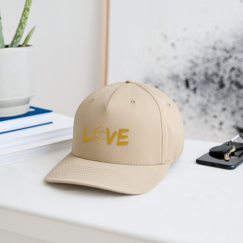 Basketball Love Flexfit Cap - Khaki