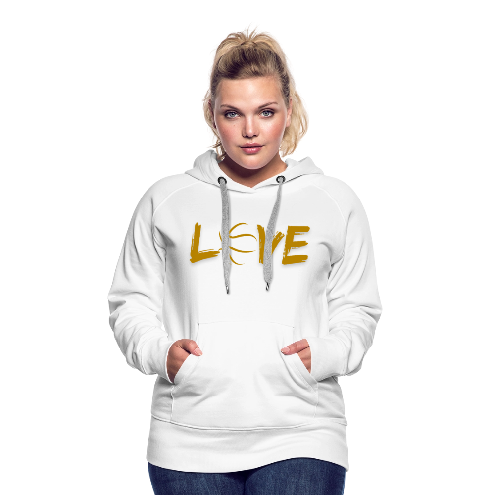 Frauen Premium Hoodie - Weiß
