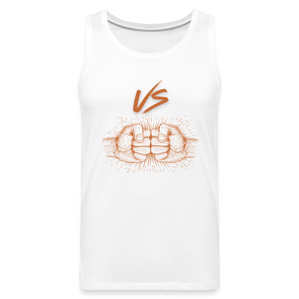 Männer Premium Tank Top - Weiß