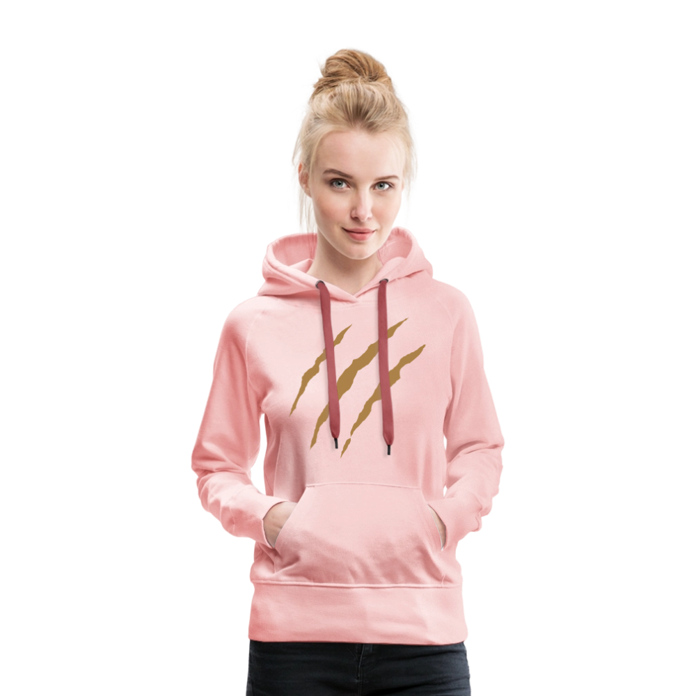Frauen Premium Hoodie - Kristallrosa