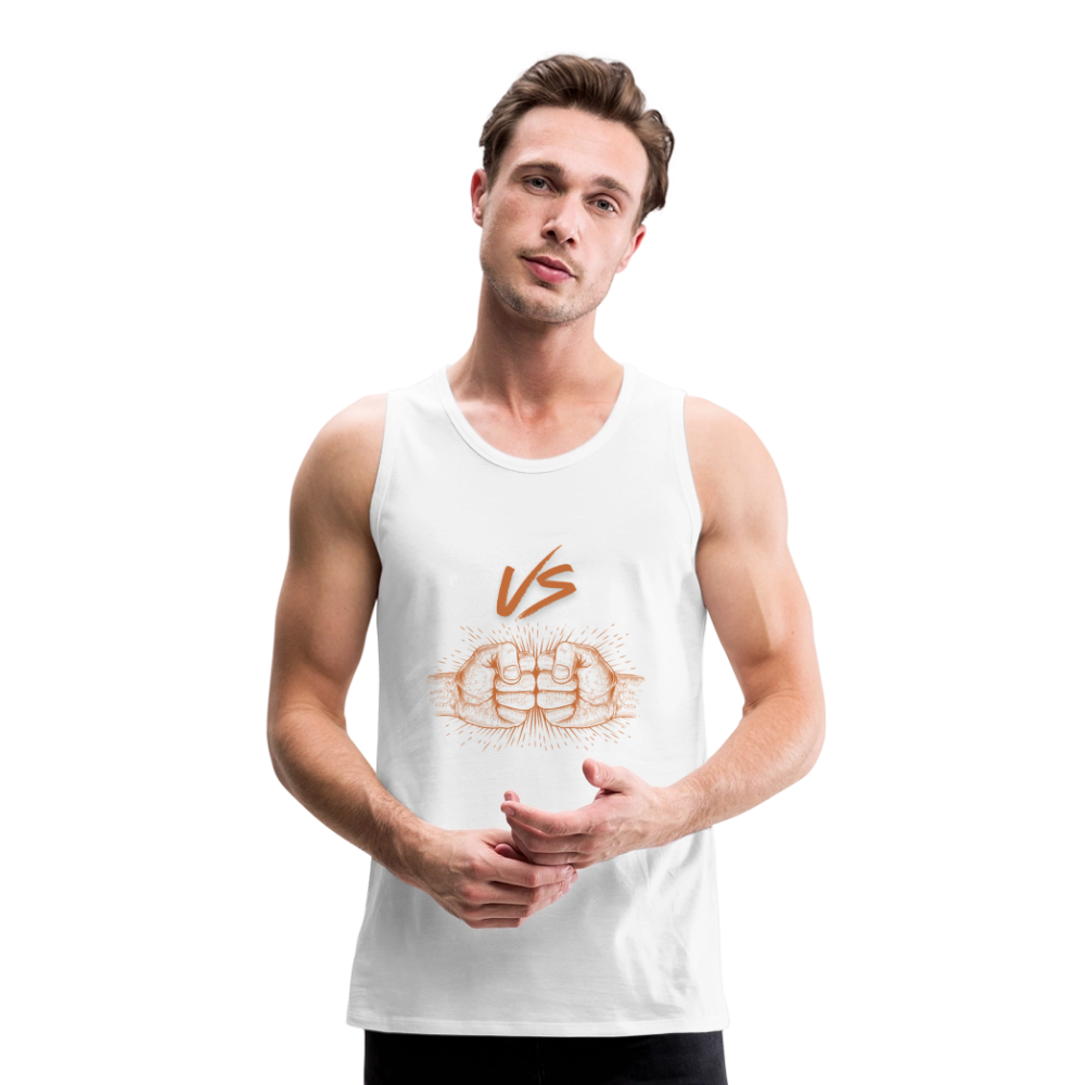 Männer Premium Tank Top - Weiß