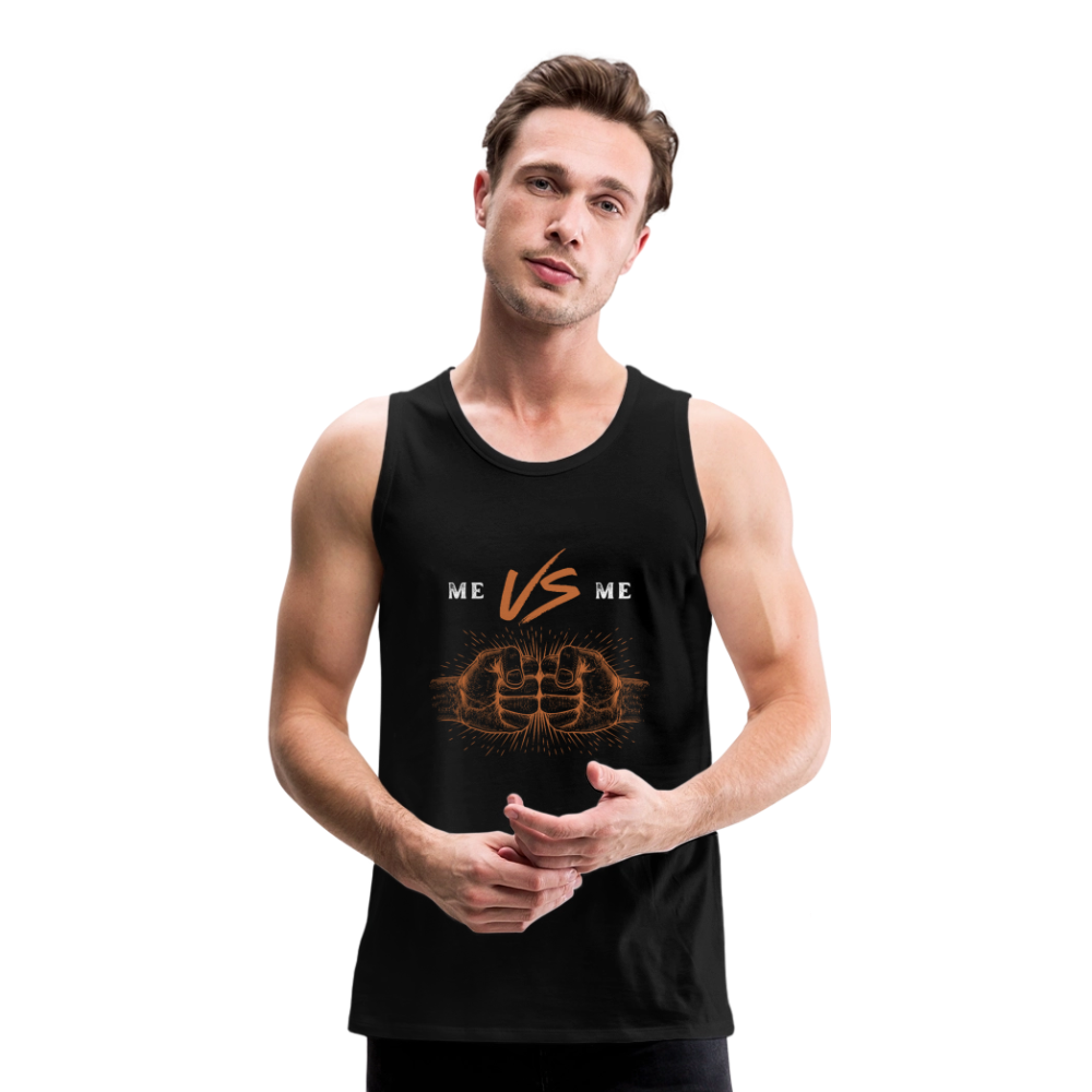 Männer Premium Tank Top - Schwarz