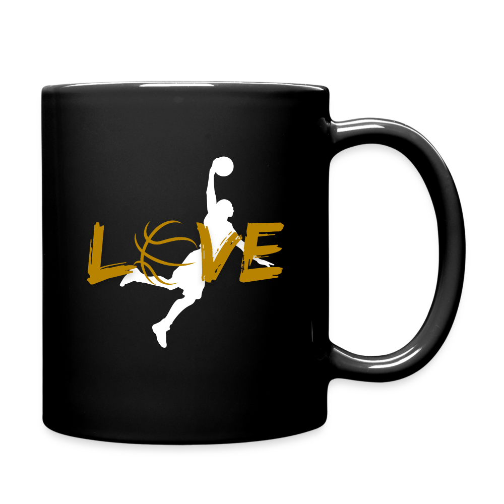 Basketball Love Tasse - Schwarz