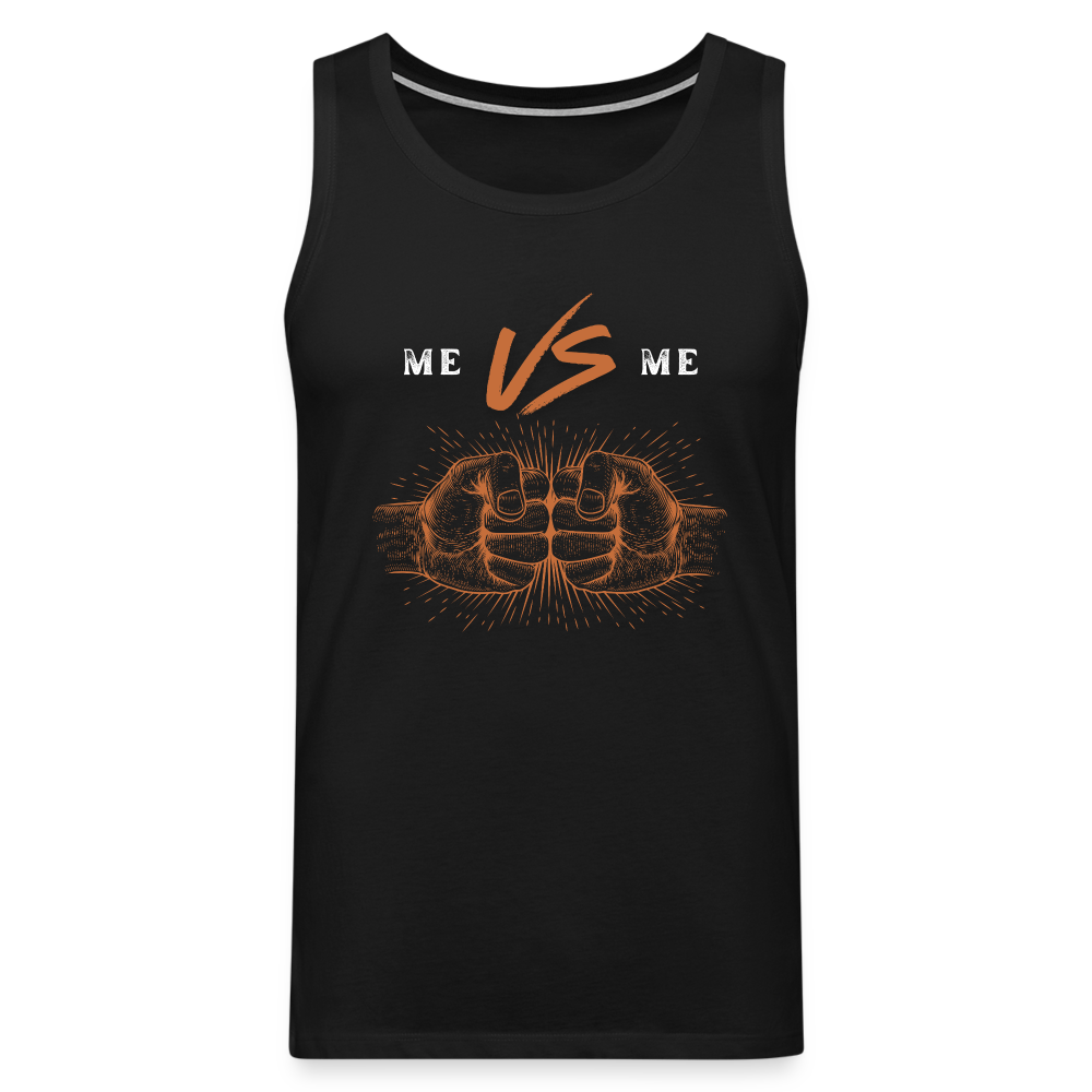 Männer Premium Tank Top - Schwarz