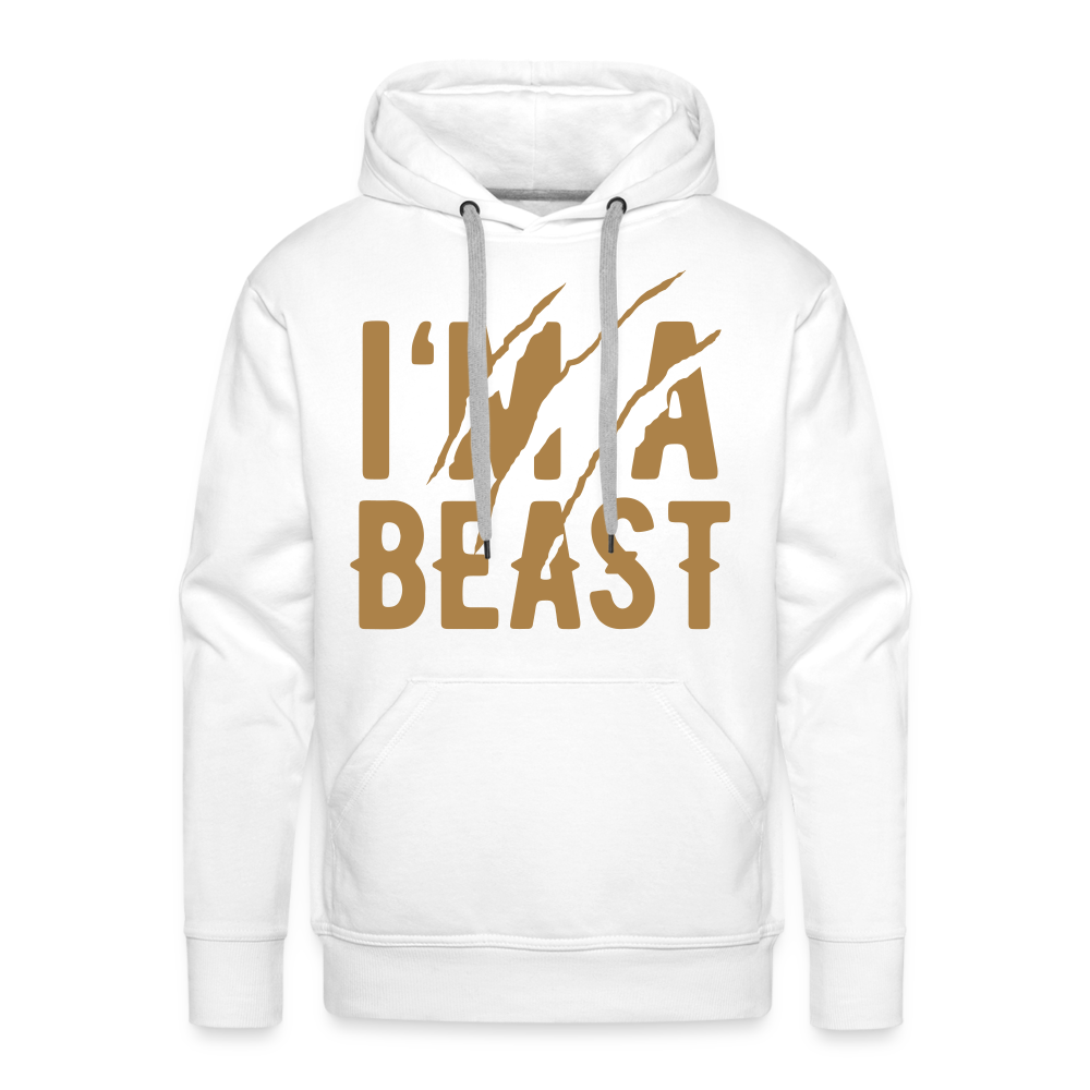 Männer Premium Hoodie - Weiß