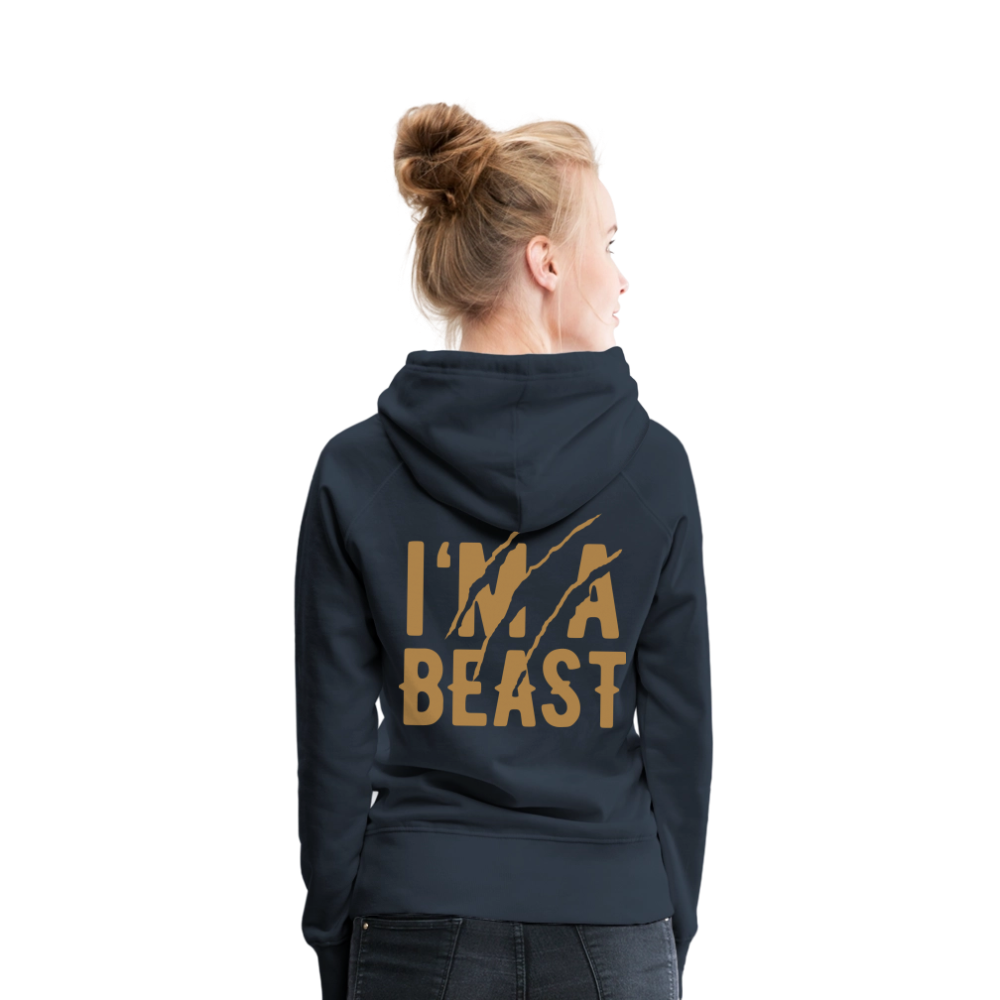 Frauen Premium Hoodie - Navy