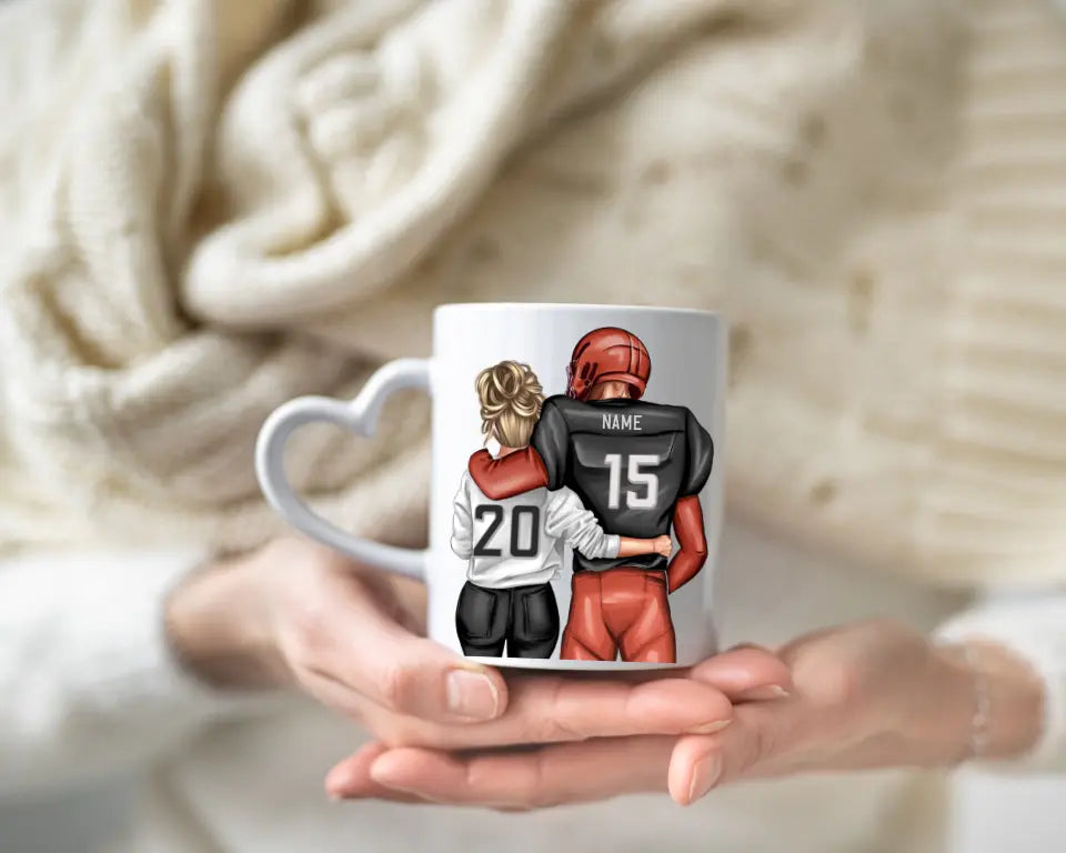 Personalisiertes Paar Tasse