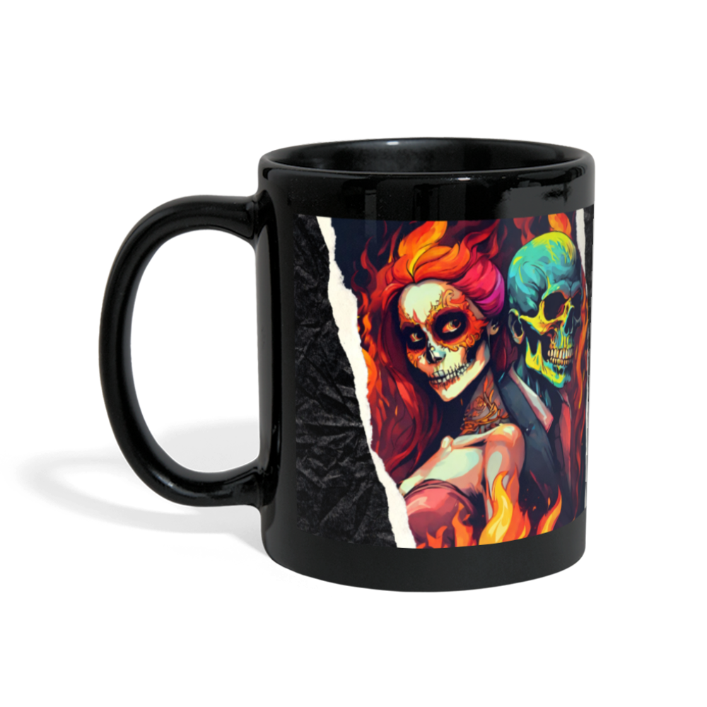 Skull Couple - Schwarz