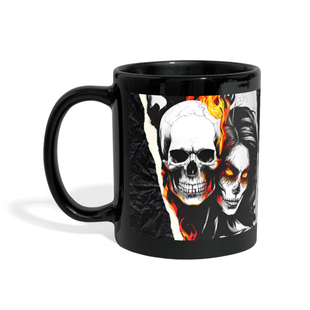 Skull Couple Hot Love - Schwarz