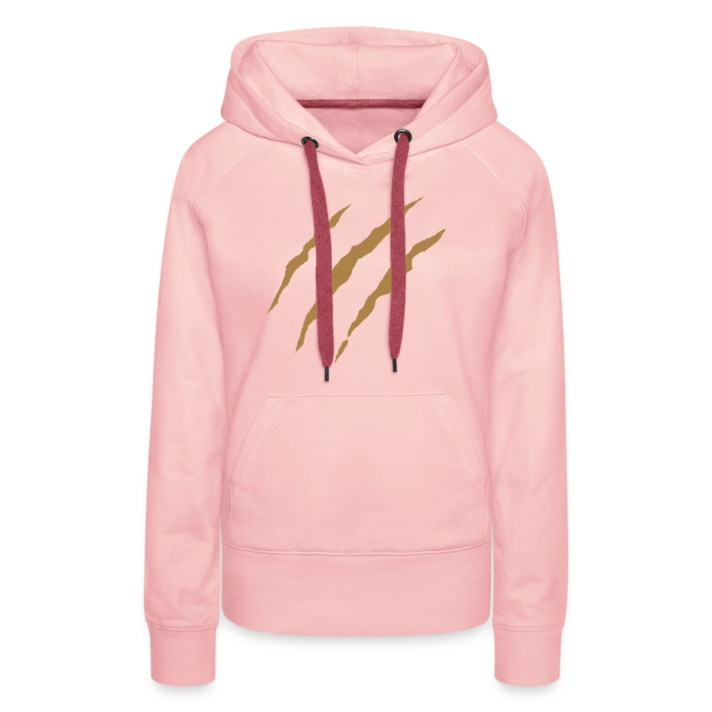 Frauen Premium Hoodie - Kristallrosa