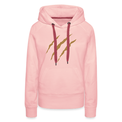 Frauen Premium Hoodie - Kristallrosa