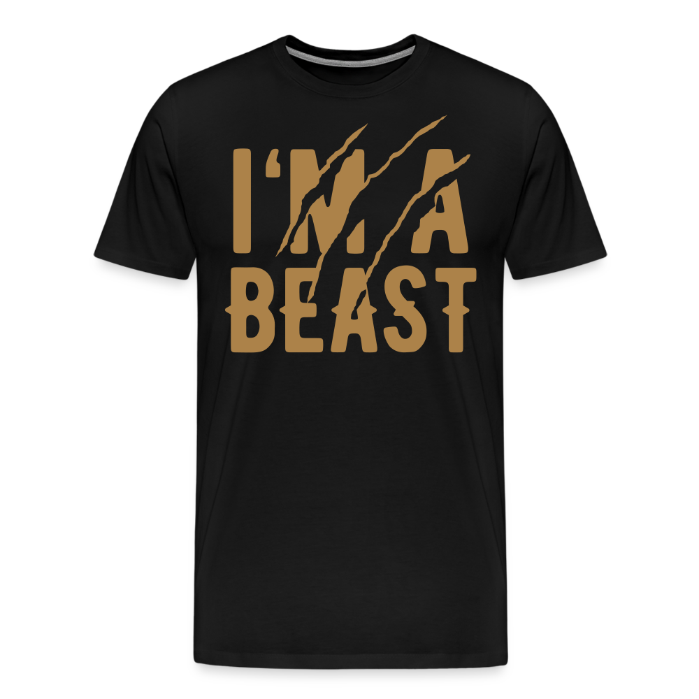 Männer Premium T-Shirt - Schwarz