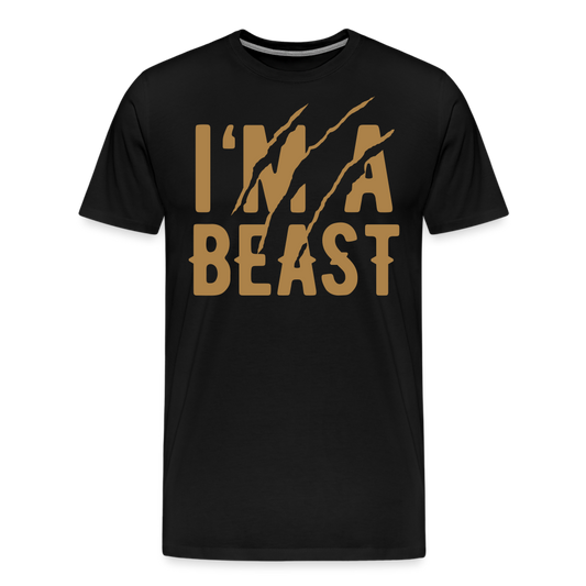 Männer Premium T-Shirt - Schwarz