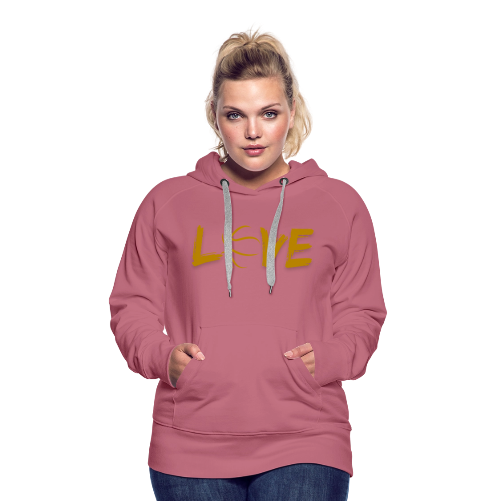 Frauen Premium Hoodie - Malve