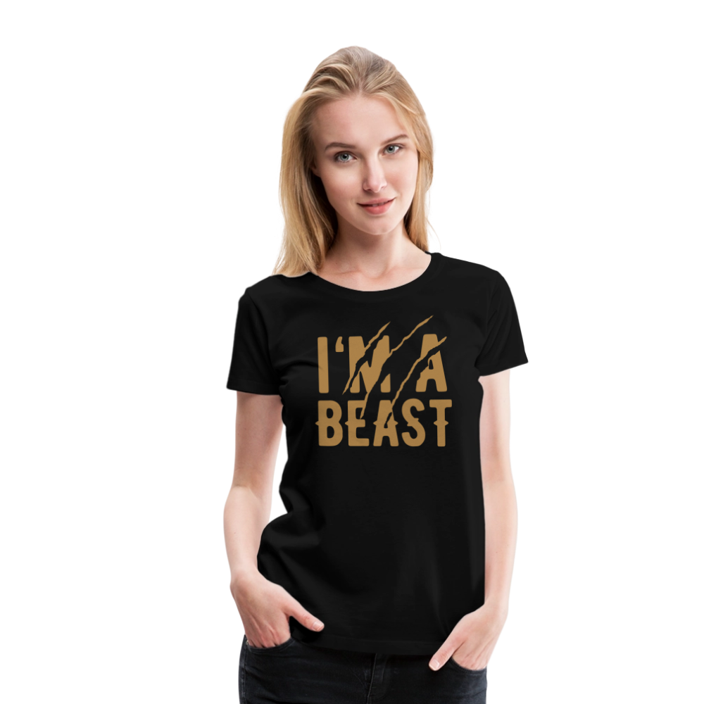 Frauen Premium T-Shirt - Schwarz