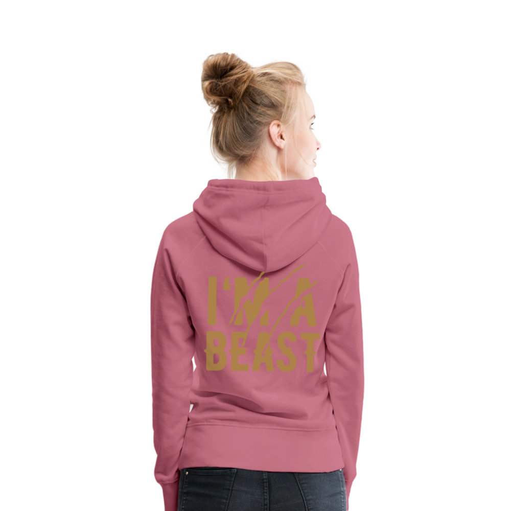 Frauen Premium Hoodie - Malve