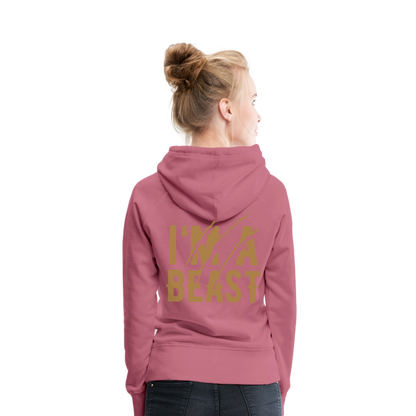 Frauen Premium Hoodie - Malve