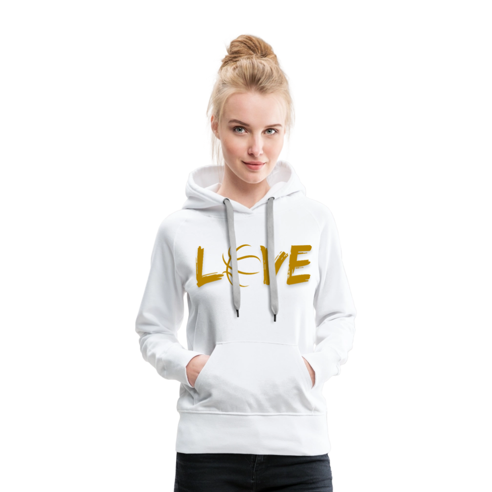 Frauen Premium Hoodie - Weiß