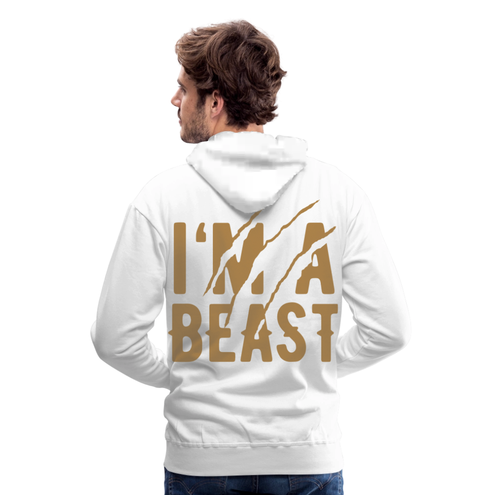 Männer Premium Hoodie - Weiß