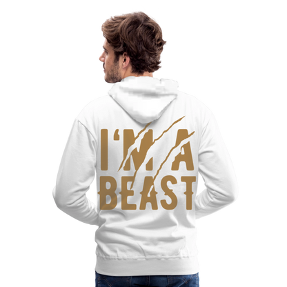 Männer Premium Hoodie - Weiß