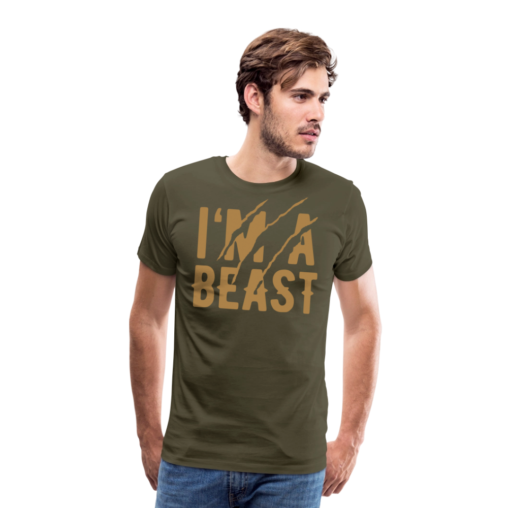 Männer Premium T-Shirt - Khaki