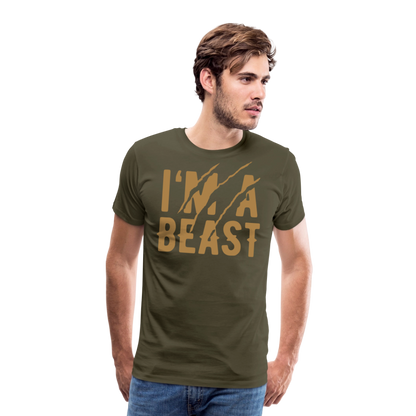 Männer Premium T-Shirt - Khaki