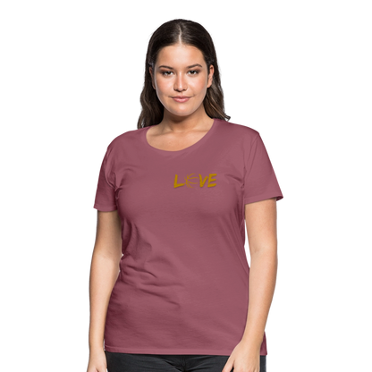 Frauen Premium T-Shirt - Malve