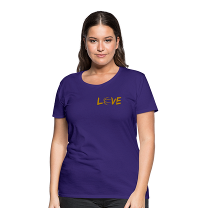 Frauen Premium T-Shirt - Lila