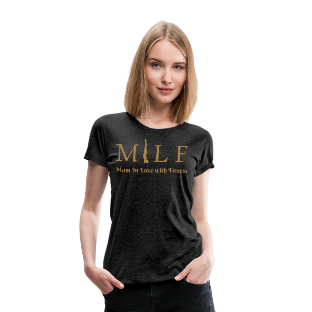 Frauen Premium T-Shirt - Anthrazit