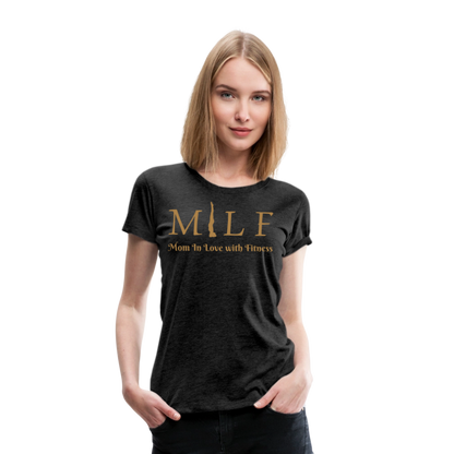 Frauen Premium T-Shirt - Anthrazit