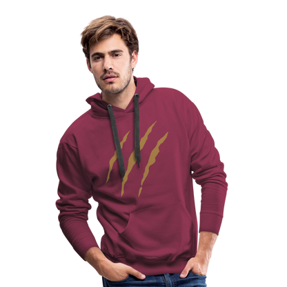 Männer Premium Hoodie - Bordeaux