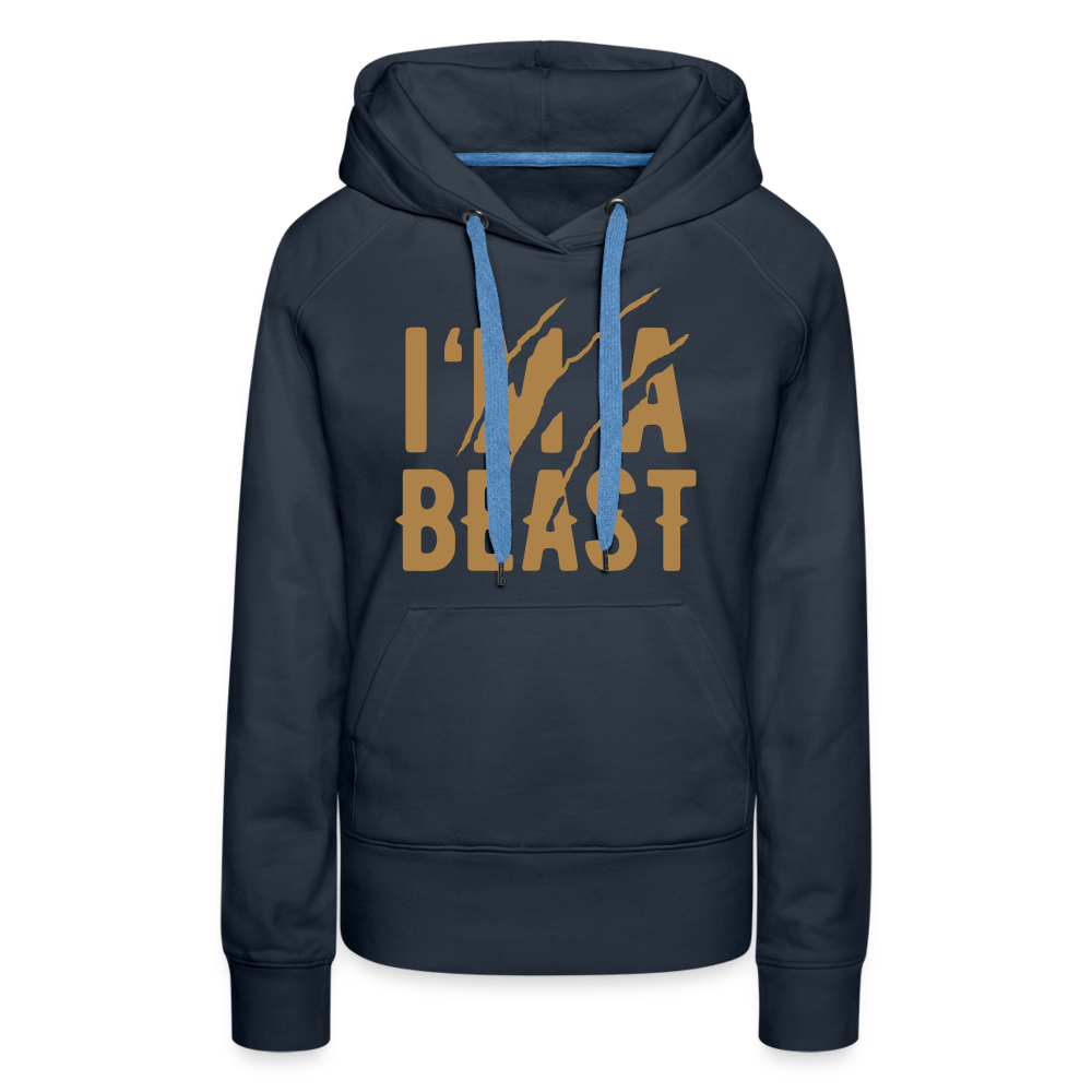 Frauen Premium Hoodie - Navy