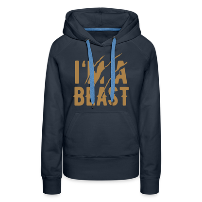 Frauen Premium Hoodie - Navy