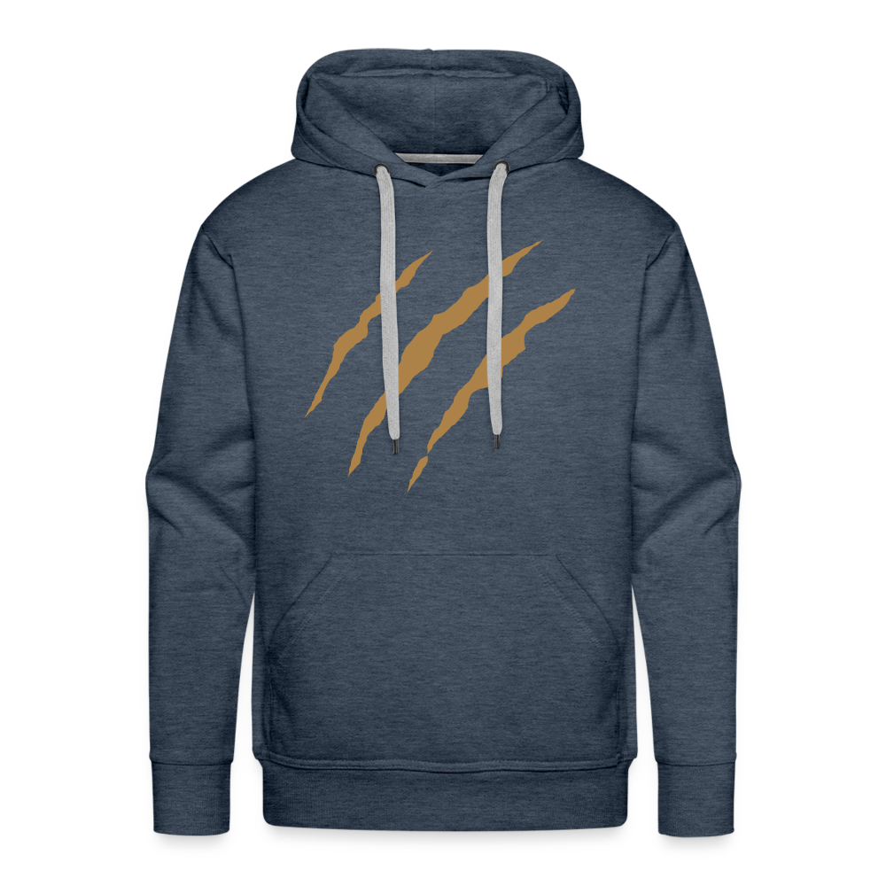 Männer Premium Hoodie - Jeansblau