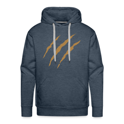 Männer Premium Hoodie - Jeansblau