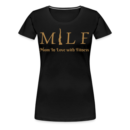 Frauen Premium T-Shirt - Schwarz