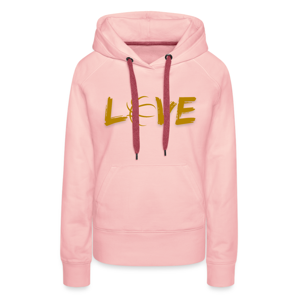 Frauen Premium Hoodie - Kristallrosa