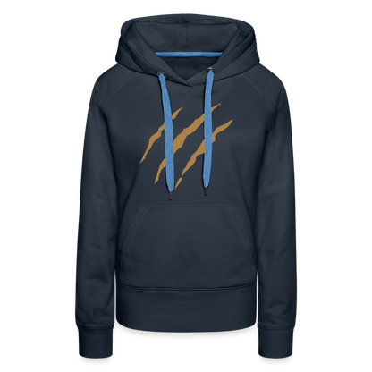 Frauen Premium Hoodie - Navy