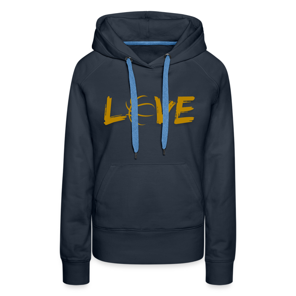Frauen Premium Hoodie - Navy