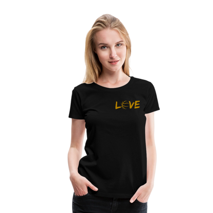 Frauen Premium T-Shirt - Schwarz