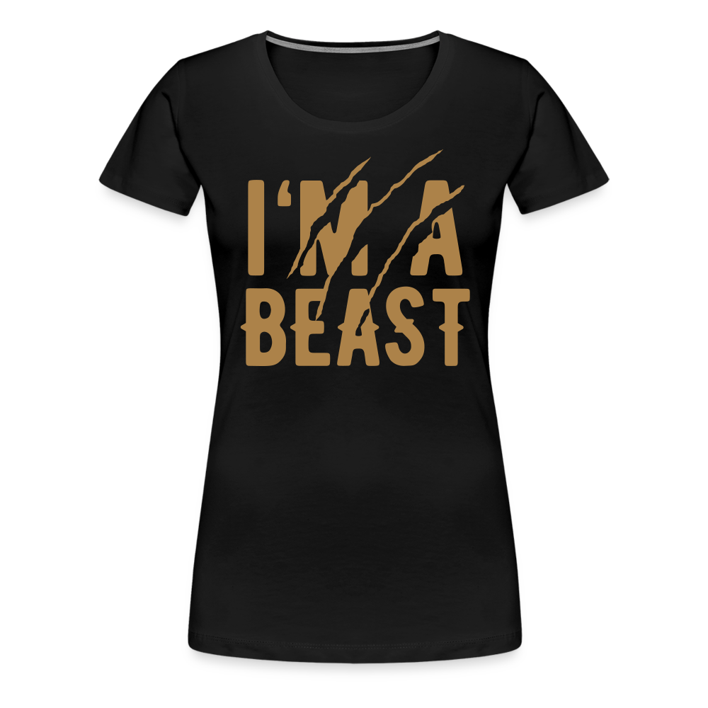 Frauen Premium T-Shirt - Schwarz