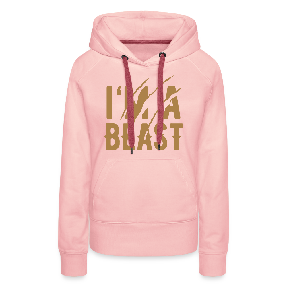 Frauen Premium Hoodie - Kristallrosa