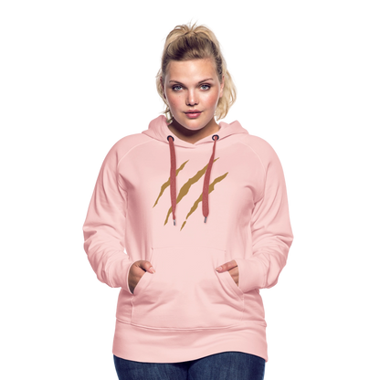 Frauen Premium Hoodie - Kristallrosa