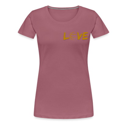Frauen Premium T-Shirt - Malve