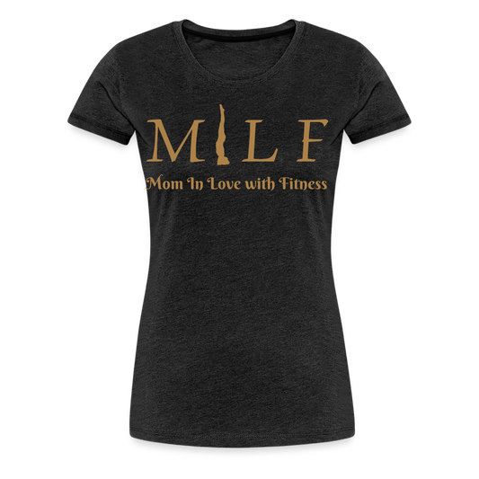 Frauen Premium T-Shirt - Anthrazit