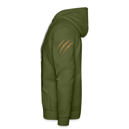 Männer Premium Hoodie - Olivgrün