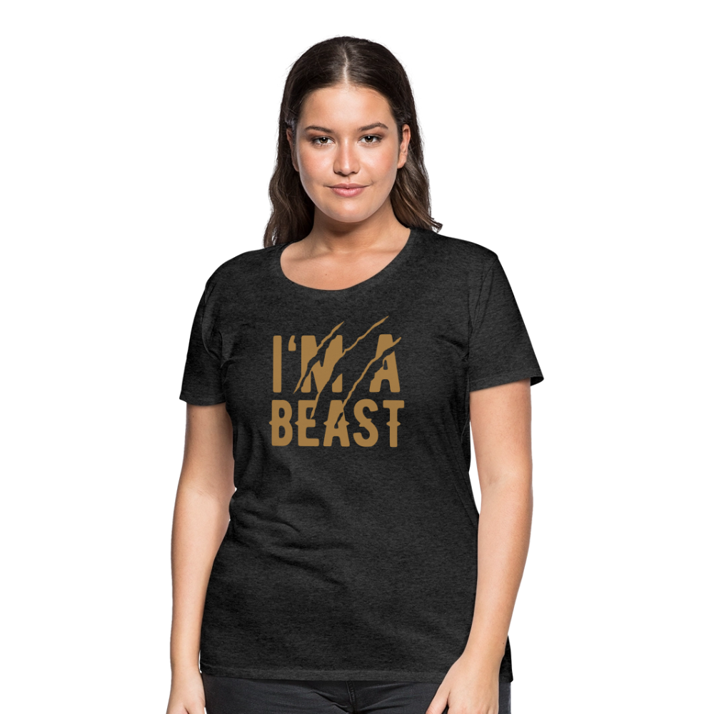 Frauen Premium T-Shirt - Anthrazit