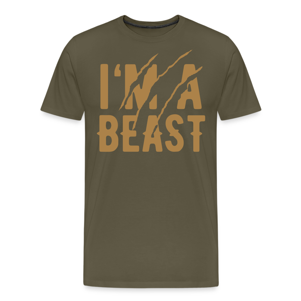 Männer Premium T-Shirt - Khaki