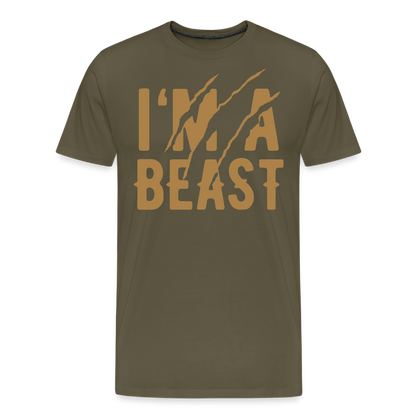 Männer Premium T-Shirt - Khaki
